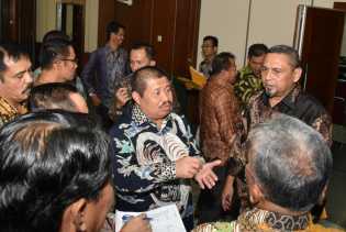 Usai Ketemu Kepala Bappenas, Bupati dan Sekda Bengkalis Kumpulkan Kepala Perangkat Daerah