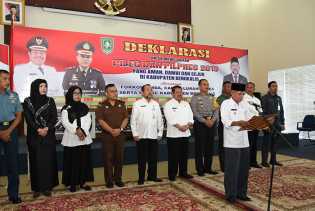 Wujudkan Pemilu Aman dan Sejuk, Bupati Bengkalis Kembali Ingatkan Soal Netralitas