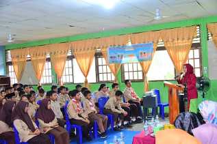 GOW Bengkalis Ajak Siswa SMPN 5 Jaga Diri dan Masa Depan