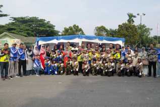 Bupati berharap Seluruh yang Terlibat dalam Bakti Sosial dan Trail Adventure Jadi Pelopor Tertib Berlalu Lintas