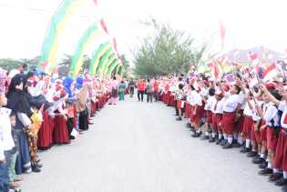 Penutup TMMD ke-102 di Kabupaten Bengkalis Berlangsung Meriah