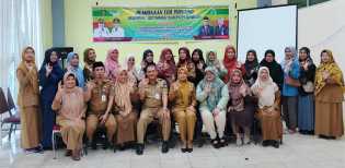 DPPPA Bengkalis Gelar Pelatihan Eco Printing dan Membatik