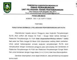 Dermaga 2 Ditutup Selama 1 Hari, Dishub Bengkalis Minta Maaf Kepada Masyarakat