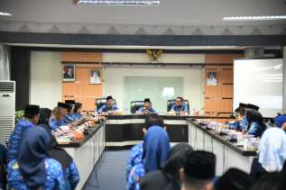 Rapat Realisasi Fisik dan Keuangan APBD 2025 per Agustus, OPD Zona Merah Diminta Akselerasi
