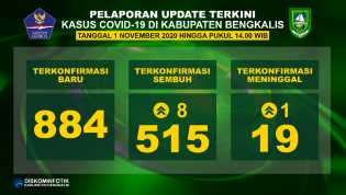 Tidak Ada Penambahan Kasus, 515 Pasien Covid-19 Dinyatakan Sembuh