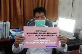 Kasus Positif di Dumai Bertambah, Warga Bengkalis Kembali Diingatkan Waspada