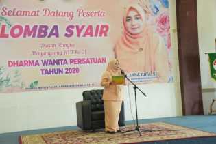 Menyongsong HUT Ke-21 DWP Kabupaten Bengkalis, 24 DWP Unit Ikuti Sayembara Syair