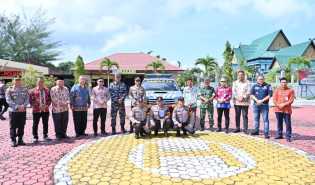 Bupati Bengkalis Hadiri Peluncuran Pamapta Polres Bengkalis 