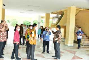  Syahrial Abdi Tinjau Sejumlah Fasilitas Pemerintahan Di Kota Minyak