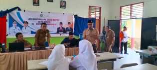 Disdukcapil Bengkalis Jemput Bola ke SMAN 1 Bantan, 114 Siswa Ikuti Perekaman KTP-el