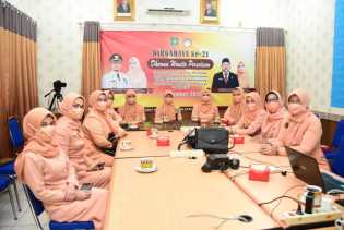 DWP Kabupaten Bengkalis Ikuti  Perayaan HUT ke-21 Secara Virtual