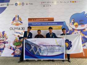 Raih Prestasi di Olimpiade Vokasi Indonesia XI, Polbeng Unjuk Kemampuan Rekayasa Lalu Lintas