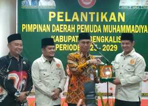 Bupati Kasmarni Ucap Selamat dan Tahniah atas Pelantikan Pengurus Pimpinan Daerah Pemuda Muhammadiyah Kab. Bengkalis