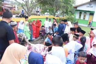 SD Negeri 1 Bengkalis Sembelih 3 Hewan Kurban
