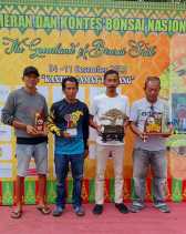 PPBI Bengkalis Raih Bonsai Besten dan Best In Species Terbaik Diajang Pameran Bonsai Nasional 2023