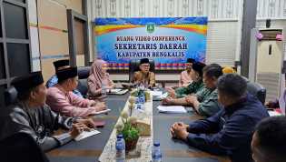 Dipimpin Sekda, Pemkab Bengkalis Rapat Persiapan Pembentukan Sekolah Rakyat