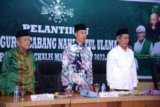 Bupati Kasmarni Ucapkan Selamat dan Taniah Kepada Pengurus Cabang NU Kabupaten Bengkalis Periode 2022-2027