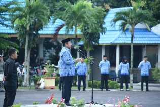 Sekda Bengkalis Bacakan Sambutan Presiden RI