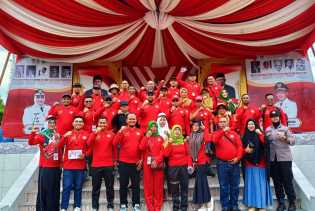 Sebanyak 38 Sekolah se-Kecamatan Bengkalis Bantan Ikuti Lomba Gerak Jalan Beregu