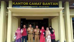 FANBANG dan FAN KEBTAN Kunjungi Kantor Camat Bantan