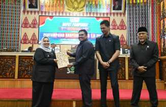 Bupati Kasmarni Sampaikan Ranperda APBD 2026, Fokus pada Kedaulatan Pangan dan Ekonomi Produktif