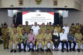 Mewakili Bupati Bengkalis, Sekda H Bustami HY Hadiri Rakor Bersama KPK