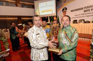 Bengkalis Posisi Ketiga Penghargaan Pembangunan Daerah 