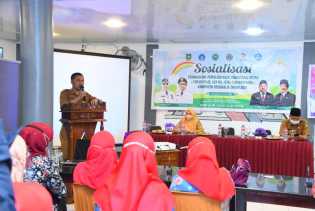 Disdik Gelar Sosialisasi Peningkatan Pemberdayaan Organisasi Mitra