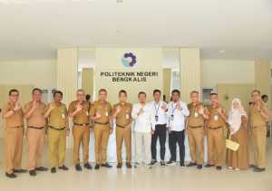 Polbeng dan Inspektorat Bengkalis Jalin Kerjasama Tridharma PT