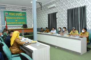 Bahas Persiapan Kedatangan Pangdam, Dandim 0303 Pimpin Rapat