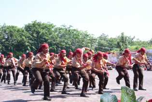 Diisi Berbagai Atraksi, Peringatan Hari Pramuka ke-57 di Bengkalis Meriah