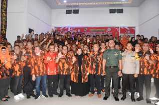 Pesan Bupati Kasmarni pada Pemuda Pancasila: Teruslah Memberi Manfaat Bagi Masyarakat