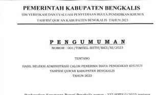 Ikuti Tahap Lanjutan, Berikut Peserta yang Lulus Seleksi Administrasi Bantuan Biaya Pendidikan Khusus Tahfidz Qur'an 