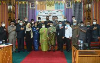 Masa Jabatan Bupati dan Wakil Bupati Berakhir, DPRD Bengkalis Usulkan Pemberhentian dan Menetapkan Pemenang Pilkada 2020 