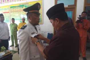 Camat Talang Muandau Nasrizal Lantik Tasaruddin Jadi Pj Kades Tasik Serai Periode Kedua