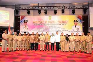 Bupati Bengkalis Tandatangani MoU Tentang Optimalisasi Penyelenggaraan Program JKN-KIS