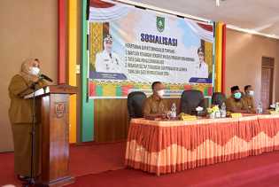 Progres Program Unggulan Bengkalis, Bupati Kasmarni Jelaskan 1 Milyar 1 Desa BERMASA