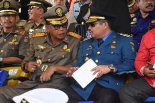 Bupati Amril Mukminin: “Aparatur Damkar, Satpol PP dan Satlinmas Harus Senantiasa Bersinergi”