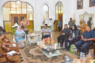 Jalankan KKN Pesisir Selat Malaka, Bupati Kasmarni Sambut LP2M IAITF Dumai