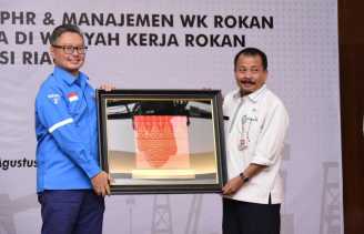 Silaturahmi Bersama PT Pertamina Hulu Rokan, Bupati Kasmarni Sampaikan Enam Pesan