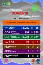 Alhamdulillah, Hari Ini Bertambah 2 orang, 15 PDP di Kabupaten Bengkalis Sembuh Usai Jalani Perawatan