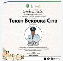 Bupati Kasmarni Ucapkan Belasungkawa Atas Wafatnya Kades Sungai Linau