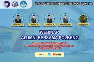 Dies Natalis, Polbeng Gelar Webinar Secara Virtual