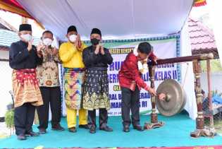Plt. Dirjen Badilum Mahkamah Agung RI Resmikan Ruang Tahanan Pengadilan Negeri Bengkalis