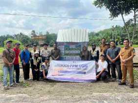 Mahasiswa KKN-PPM UGM Kecamatan Bengkalis Sukseskan Revitalisasi Kawasan Agrowisata Mentayan