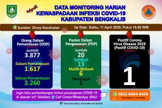Hampir 60 Persen ODP di Kabupaten Bengkalis Tuntaskan Kewajiban Karantina Mandiri