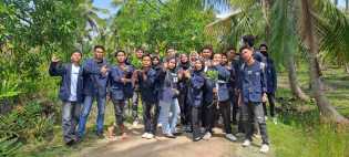 Dukung Proyek Kolaborasi MKWK, Mahasiswa Polbeng Survei Lapangan di Desa Teluk Pambang