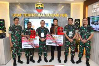 Sempena TMMD ke-113, Jurnalis Bengkalis Harumkan Nama Kodam I Bukit Barisan