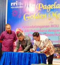 Diskominfotik Bengkalis Teken MoU dengan RRI Pekanbaru, Perluas Penyebaran Informasi Pembangunan Daerah