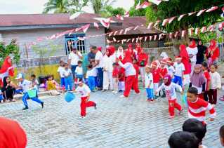 Meriahkan HUT RI, TK Negeri Pembina 1 Bengkalis Gelar Lomba